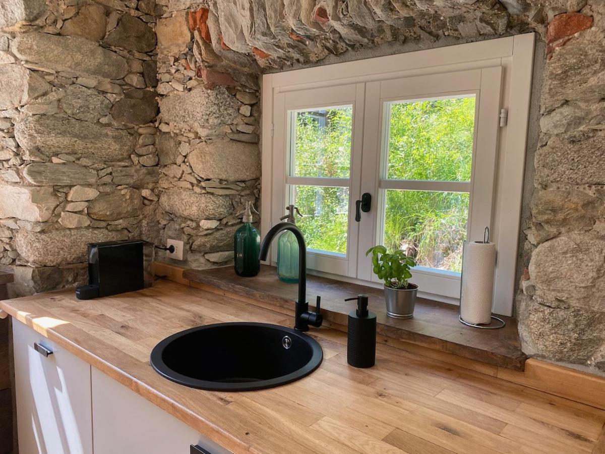 Mountain Cabin Valsesia Appartement Stella Varallo Luaran gambar