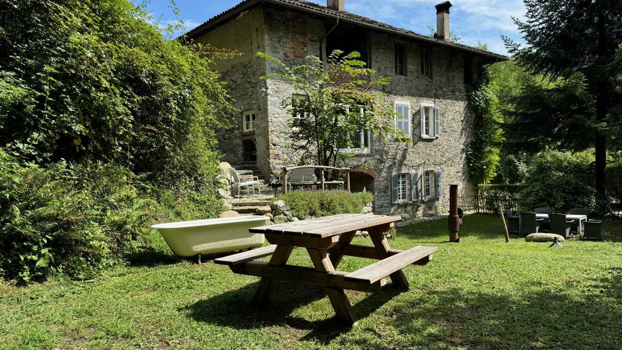 Mountain Cabin Valsesia Appartement Stella Varallo Luaran gambar